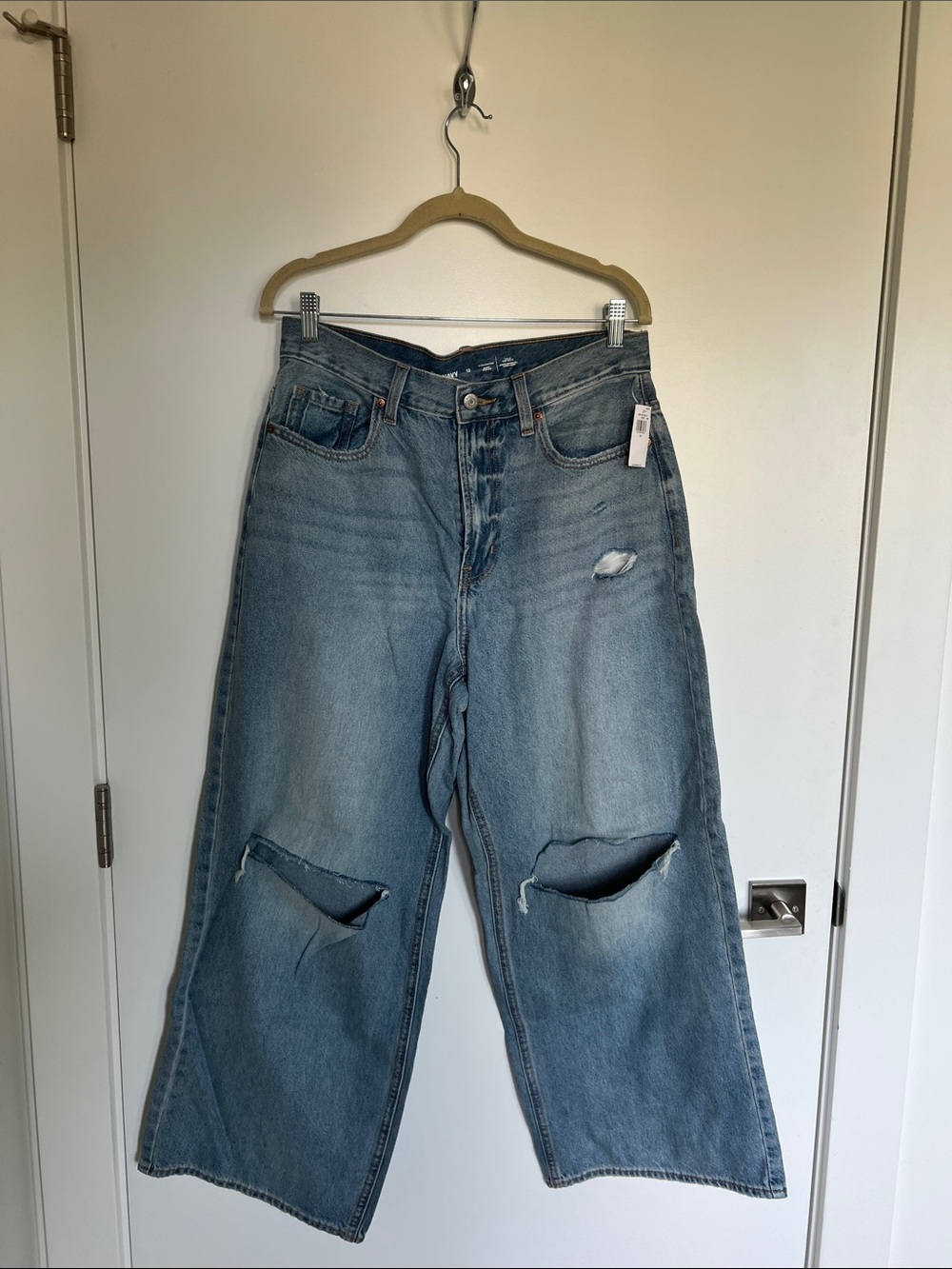 Old Navy extra high rise baggy wide leg